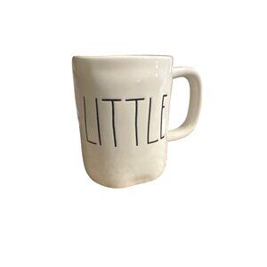 Rae Dunn Artisan Collection Ceramic Mug With "Little" Text In Neutral White